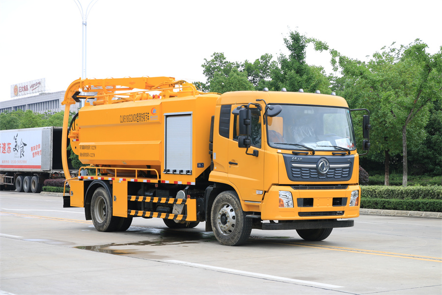 12方清洗吸糞車-程力東風12方8+4清洗吸糞兩用車廠家價格