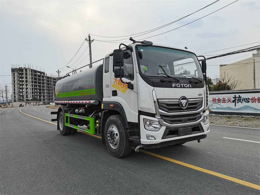 15噸灑水車(chē)-湖北旺龍福田奧林國(guó)六15方灑水車(chē)廠家價(jià)格